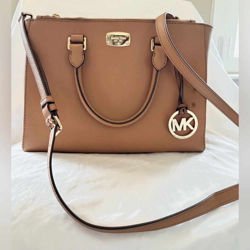 Michael Kors Kellen Crossbody Saffiano Leather Bag